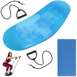 Twist Boards ABS Twisting Fitness Balance Board Yoga Gym Workout Training For Full Body Abdominal Leg Wobble 230614