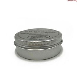 Cosmetic Cream Sample Jar Makeup Accessory Screw Thread Lid 30ml Metal Aluminium Round Tin Cans Box Travel Container 50pcs/lothigh quant Apkm