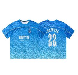 Men Trapstar t shirt Football Jersey Summer Loose Casual Quick Short Sleeve Underlay and Wonmen T-Shirt New Tidal flow design 559ess