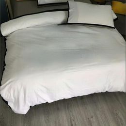 White Duvet Cover Designers Modern Bedding Sets Queen King Size Bed Sheet Pillow Covers Designer Comforter Sets