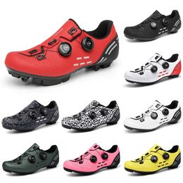 2023 Multicolored wear-resistant low shoes men Black Red White Grey Green Yellow Pink mens trainers sports sneakers outdoor color9