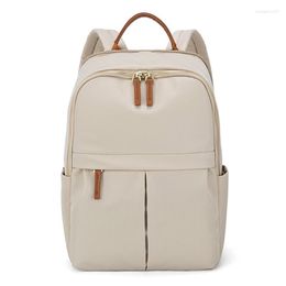 School Bags Luxury Backpack Women's 15 Inch Laptop Backpacks Pack Student Notebook Teen Girls Bookbag Oxford Multifunction Casual Travel