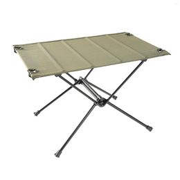 Camp Furniture Garden Fishing Picnic Roll Up Party Aluminium Alloy Hiking Beach For Camping Lightweight Backyard BBQ Outdoor Folding Table