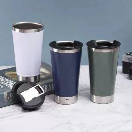20oz Stainless Steel Mug Thermal Cups With Lid For Cold And Warm Water With bottle Opener Coffee Beer M71
