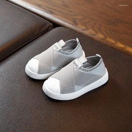 Athletic Shoes Kids Sneakers Unisex Breathable Children Sports For Baby Girls Non-slip Boys With Light Size 21-30 Kid Slip-On