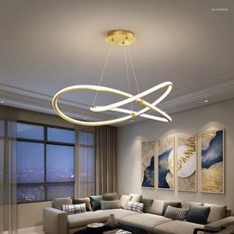 Pendant Lamps Nordic LivingRoom DiningRoom Lamp Light Luxury Post-modern Designer Special-shaped Household Study Simple Line