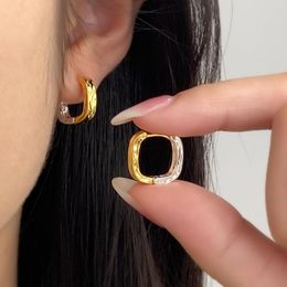 Hoop Earrings Anslow Selling Fashion Jewellery Silver/Gold Colour For Women Teenagers Girls Valentine's Day Gift