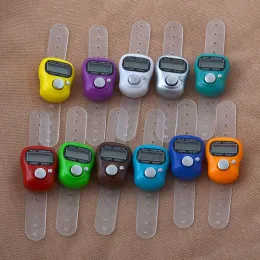 Household Sundries Electronic Digital Finger Ring Counting Pilgrimage Buddhist Rituals Sutra Recitationcounter Handheld New Mini Mark Counters
