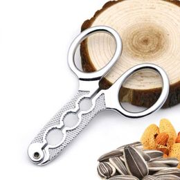 New Kitchen Nutcracker Multifunctional Melon Seed Plier Clamp Walnut Pine Sheller Nut Cracker Plier Scissor Sunflower Household Tool