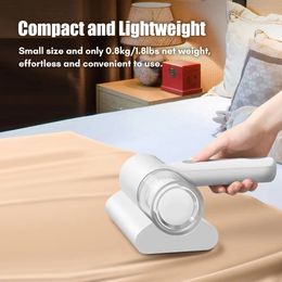 Vacuums Portable Vacuum Cleaner Cordless Handheld UV Cleaner 10KPa Powerful Suction for Cleaning Bed Pillows Clothes Sofa Carpet 230614