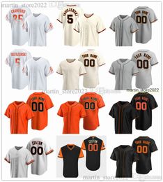 Stitched 2023 Baseball Jerseys 35 Brandon Crawford 5 Mike Yastrzemski 23 Joc Pederson 8 Michael Conforto 52 Sean Manaea 28 Buster Posey 9 Matt Williams 22 Will Clark