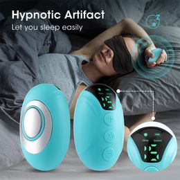 Face Massager Hand held Sleep Aid Device Help Micro current Insomnia Instrument Pressure Relief Sleeping Anxiety Therapy Relaxation Aids 230615