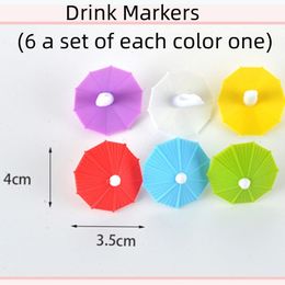 Wine Glass Marker Cup Labels Creative Drinking Glasses Identification Cocktail Reader Party Wine Tag and Sticker Cup Sticker Buffet Identifier