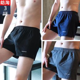 Underpants Men's Boxers Comfortable Underwear Cotton Flat Shorts Are Personality Trend Trousers Breathable Boy Big Yards