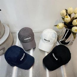 Simple Fashion Ball Caps Designer Retro Style Cap for Man Woman All Seasons Good Quality 4 Colors1593685360J