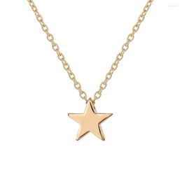 Chains Star Moon Necklace Bohemian Silver Color Multilayered For Women Girls Fashion Gold Plated Geometric Jewelry 2023