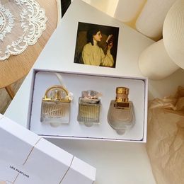 Luxury designer piggy bag ribbon perfume 3pcs set 30ml * 3pcs with nozzle love Storey Send mother girlfriend friend gift special free shipping