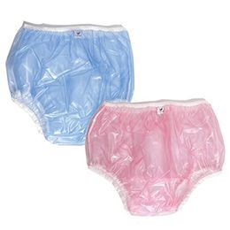 Cloth Diapers 2PCS DDLG adult baby diapers panties 5 Incontinence PVC Reusable diapers Baby soft Diapers panties abdl training panties Blue XL 230614