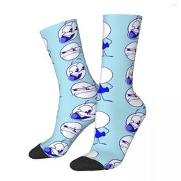 Men's Socks Sock For Men P Mate Hip Hop Harajuku Pencilmation Cartoons Hanke Casual Series Happy Pattern Printed Boys Crew Compression