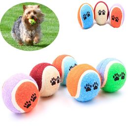 Cute Mini Safe Small Dog Toys For Pets Dogs Chew Ball Puppy Dog Ball For Pet Toy Puppies Tennis Ball Dog Toy Ball Pet Products