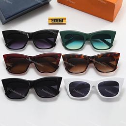 Mens designer sunglasses lunette luxurious sunglasses for women hip-hop glasses trend brand classic sunglass outdoor beach street shooting eyewear wholesale