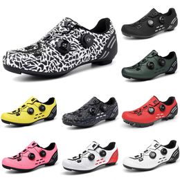 Multicolored lock shoes men Black Red White Grey Green Yellow Pink mens trainers sports sneakers outdoor color9
