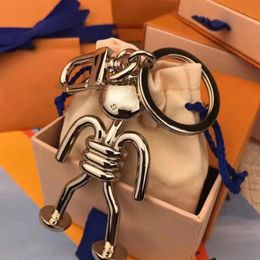 Luxurys designers keychain Astronaut skeleton man keychains fashion versatile trend set boutique keys chain Atmosphere suitable fo230G