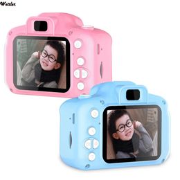 Toy Cameras Cute Kids Mini Digital Po 1080P Video Camera 20 Inch HD Screen Small Camcorder Videocamera Micro Cam Children Gift 230615