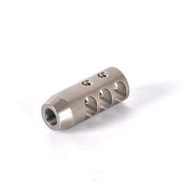 Stainless Steel 12x28UNEF Thread 223 556 Competition Muzzle Brake6317782243C