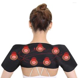 Scarves Tourmaline Self-heating Unisex Heat Therapy Pad Shoulder Protector Belt Pain Relief Health Care Heating Support Muscle