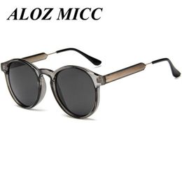 ALOZ MICC Luxury Vintage Women Cat Eye Sunglasses Men Brand Designer Round Female Sunglass Points Sun Glasses Women Men Ladies Sun297G