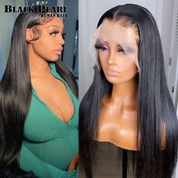 Lace Wigs Transparent Lace Wigs Glueless Bone Straight Lace Front Wig Human Hair Lace Frontal Wigs For Women Human Hair Wigs On Sale 230616