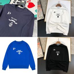 Designer Full Letter Print pull and bear hoodie for Men and Women - Black, White, and Blue Hooded Sweatshirt with Long Sleeves - Large Size Available