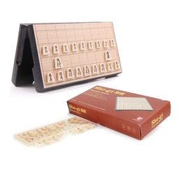 Chess Games Japan Shogi 25252cm Game Magnetic Foldable Table International Checker Intelligence as Gift Toy 230615