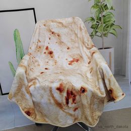 Blanket Burritos and pancake Blanket double-sided thickened multiple sizes available and cm diameter blanket R230616