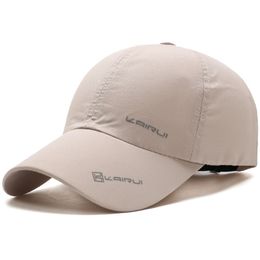 Snapbacks Quick Dry Baseball Caps For Men Black Adjustable Women Running Cap Casual Hat Breathable Summer Mesh Sport Hats 230615