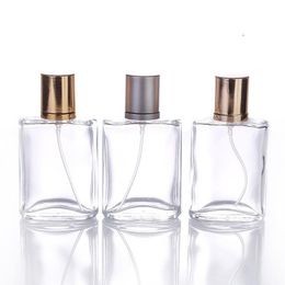 wholesale 30ml Glass Perfume Bottle 30ml Clear Glass Spray Bottle Fragrance Packaging Bottle Refillable Lsraa
