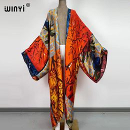 Women's Swimwear Europe WINYI bikini sweet lady pink boho Cardigan stitch Cocktail sexy Boho Maxi Holiday Batwing Sleeve KIMONO mujer 230616