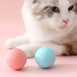 Smart Electric Cat Toys Ball Automatic Rolling Training Self-moving Kitten Interactive Indoor Playing Pet supplies Accessories