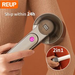 Lint Remover REUP Electric for Clothing Fuzz Pellet Machine Portable Charge Removes Clothes Shaver 230616