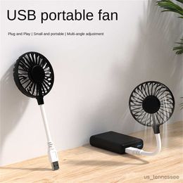 Electric Fans Desktop Plug Play Mini Creative For Power Bank Accessories Small Usb R230616