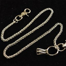 Metal Ring Rock Punk Key Chains Clip Hip Hop Jewellery Pants KeyChain Wallet Chain Waist Chains227C167M