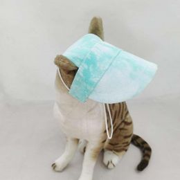 Dog Apparel Stylish Cat Hat Lightweight Soft Long-lasting Summer Pet Headgear Sun Decorative