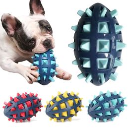 Interactive Dog Toy Food Dispenser Ball Dog Chew Toys Dog Toothbrush Pet Molar Tooth Cleaning Supplies Doggy Puppy Dental Care