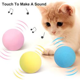 Soundmaking Cat Toy Touch Soundmaking Gravity Calling Ball Teasing Cat Ball Cat Self Hi Toy Cat Mint Soundmaking Ball