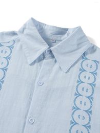 Men's Casual Shirts Gloomia Linen For Men Long Sleeve Button Down Lightweight Henley Beach Hawaiian T