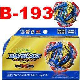 Spinning Top TOMY BEYBLADE GENUINE BEYSCOLLECTOR BEY B193 Ultimate Valkyrie LgV9 DB Booster 230615