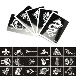 Temporary Tattoos 50 Mixed Design Tattoo Sheets Stencils for Body Painting Airbrush TattooTemplate Glitter Good Quality 230616