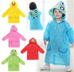 Brand New and High Quality Rain Jacket Children Waterproof Raincoat / Rainsuit children Waterproof Raincoat Animals 5 Colors TO121