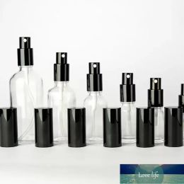 Clear Glass Cosmetic Bottle Makeup Pump Container Refillable Mist Spray Bottles 5-100ml Top Quality